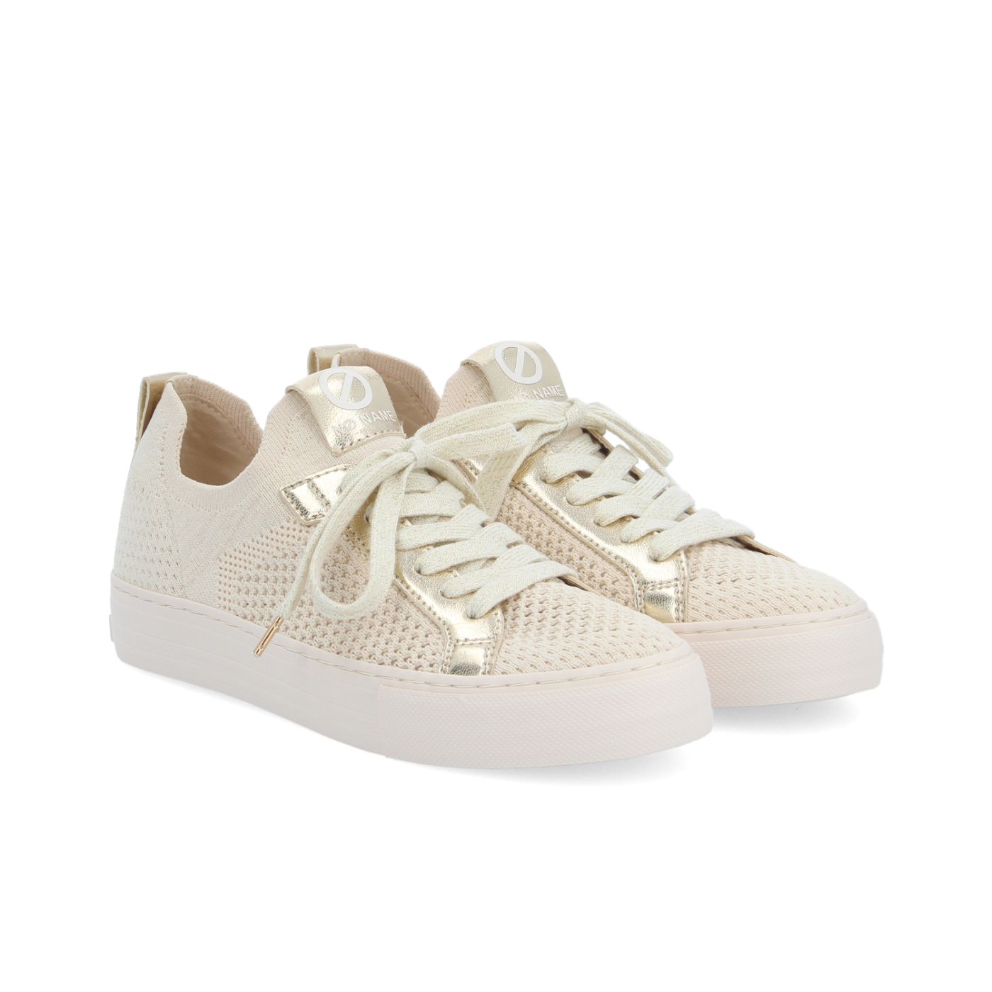 ARCADE FLY W - FLEX/SYNTH - BIANCO SPORCO/ORO